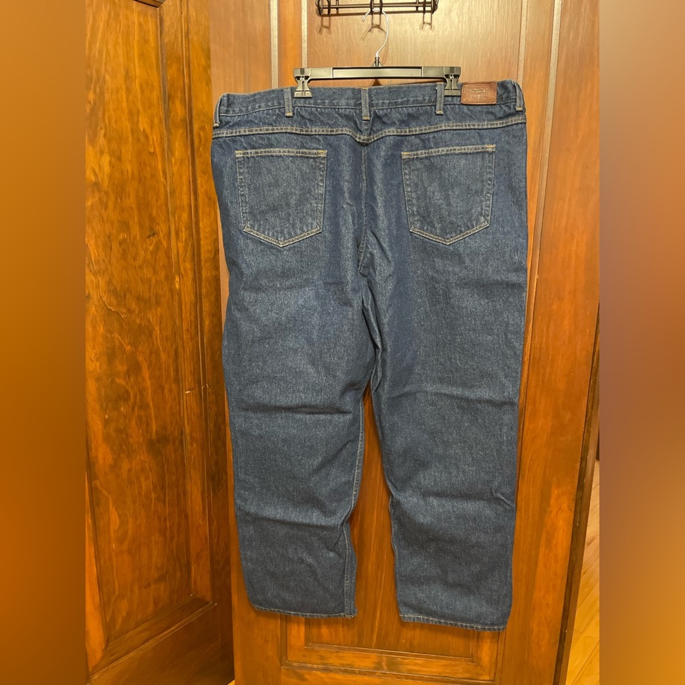 L.L. Bean Blue Relaxed Jeans with Classic Indigo Wash